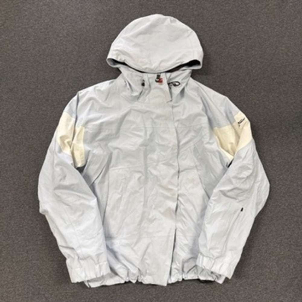 VTG Roxy Gore-Tex Snow Jacket Womens L Blue Good Hooded Technical Shell Y2K